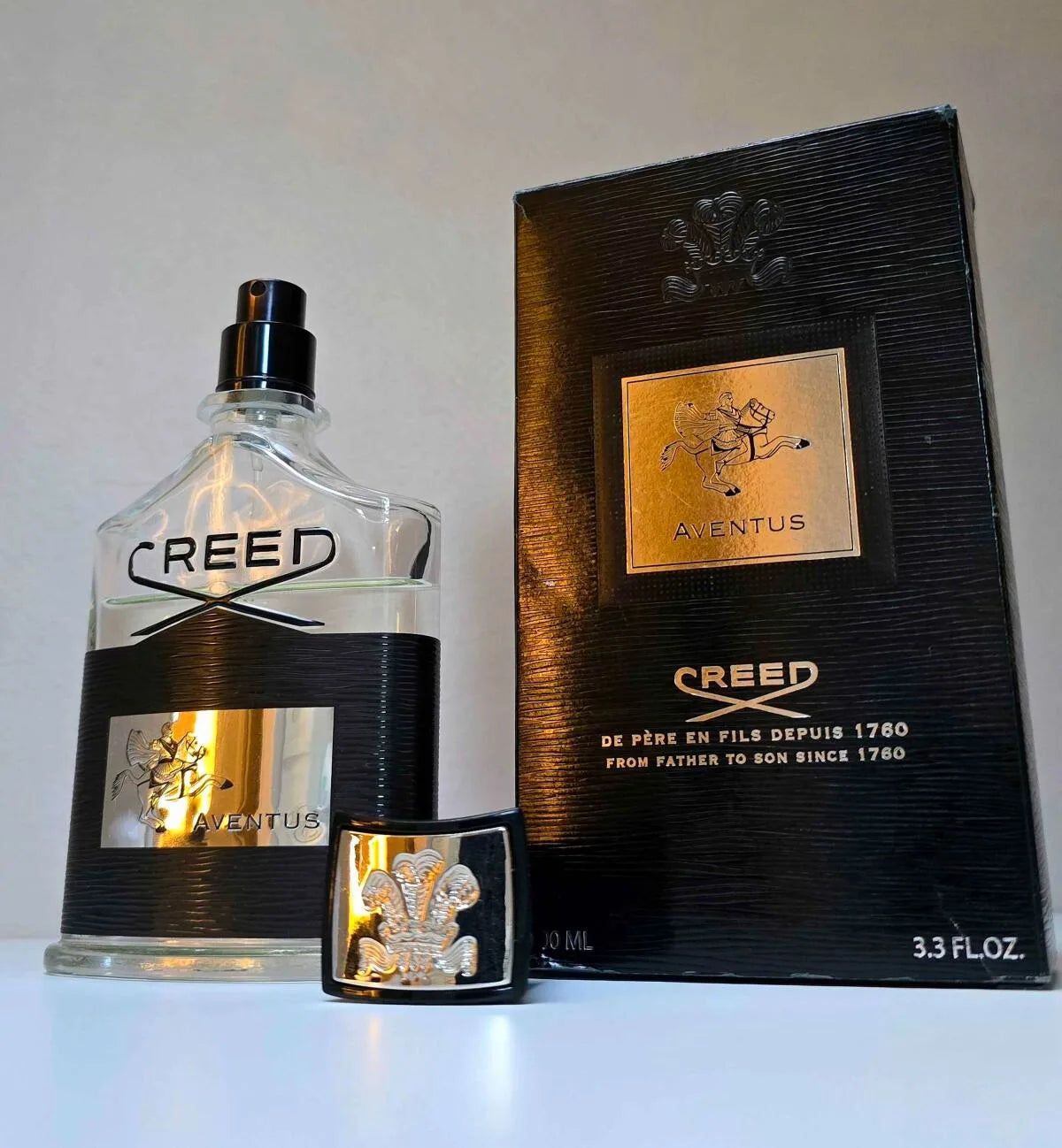 Aventus by Creed Eau de Parfum Spray Men 100ml/3.3 fl oz Long-lasting fragrance for men and women, suitable for everyday use.