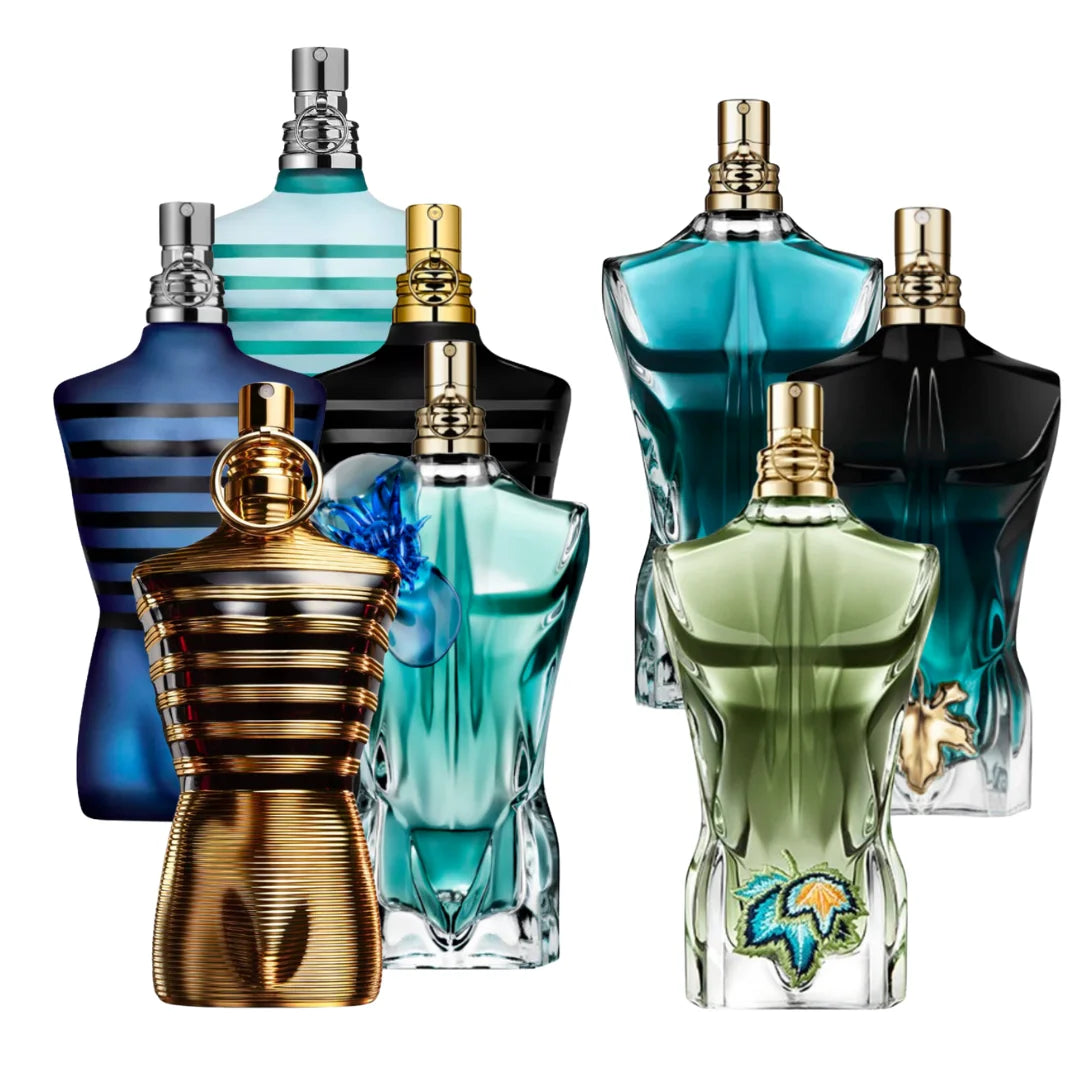 Jean Paul Gaultier Le Beau Le Parfum Intense for Men - Long Lasting Woody Amber Men's Cologne Eau de Parfum with Coconut Wood,