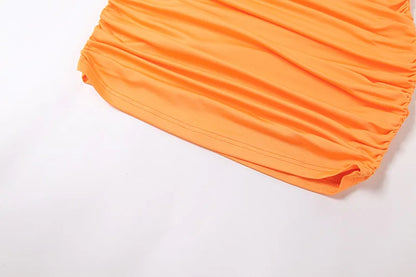 2022 Sleeveless Backless Hollow Out Bodycon Dress Summer Sexy Ruched Halter Mini Dresses Women Evening Dresses Party Club Outfit