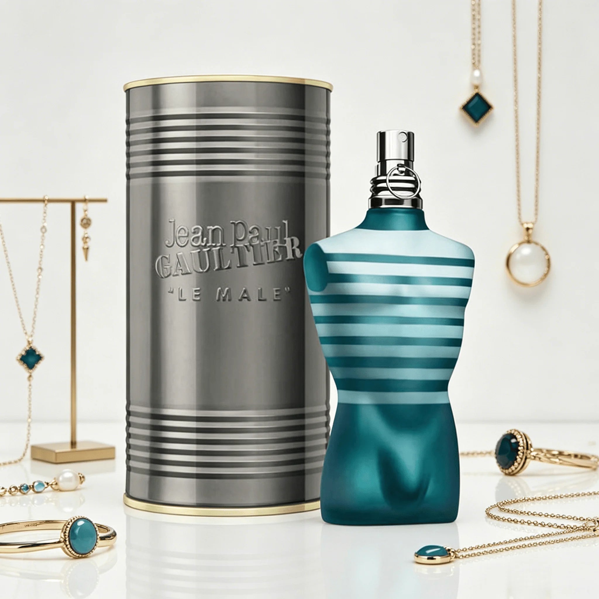 Jean Paul Gaultier Le Male Eau De Toilette Men Perfume Fresh Mint Lavender Vanilla