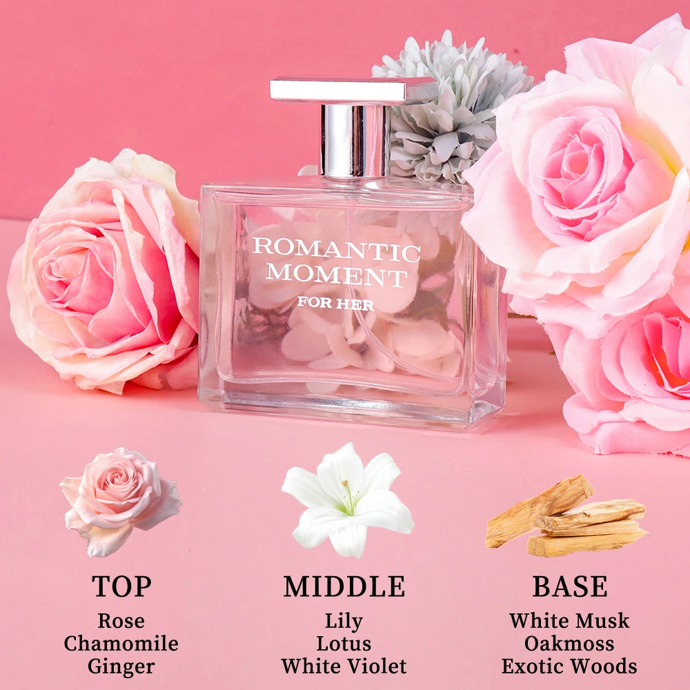 Women's Eau De Parfum - Floral & Fruity Long-Lasting Fragrance, Perfect for Dates | Parties | Gifts (6 Scents, 1.18/3.4fl oz)