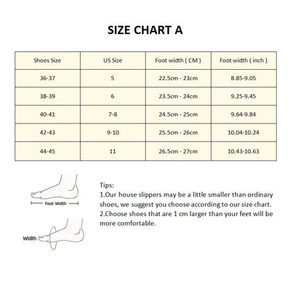 Fashion Women's Winter Slippers Indoor and Outdoor Warmth Anti-slip Comfort Thick Sole Casual Couple Home Shoes Snow Boots