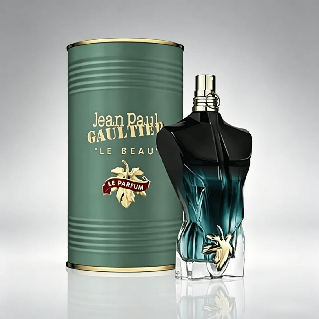 Jean Paul Gaultier Le Male Le Parfum EDP Intense125ML Perfume For Men Deep Warm Vanilla Cardamom Woody Oriental Aroma Long Lasting Unique Matte Black Torso Shaped Bottle With Gold Cap Complete Brown Cylinder Box Dating Club A