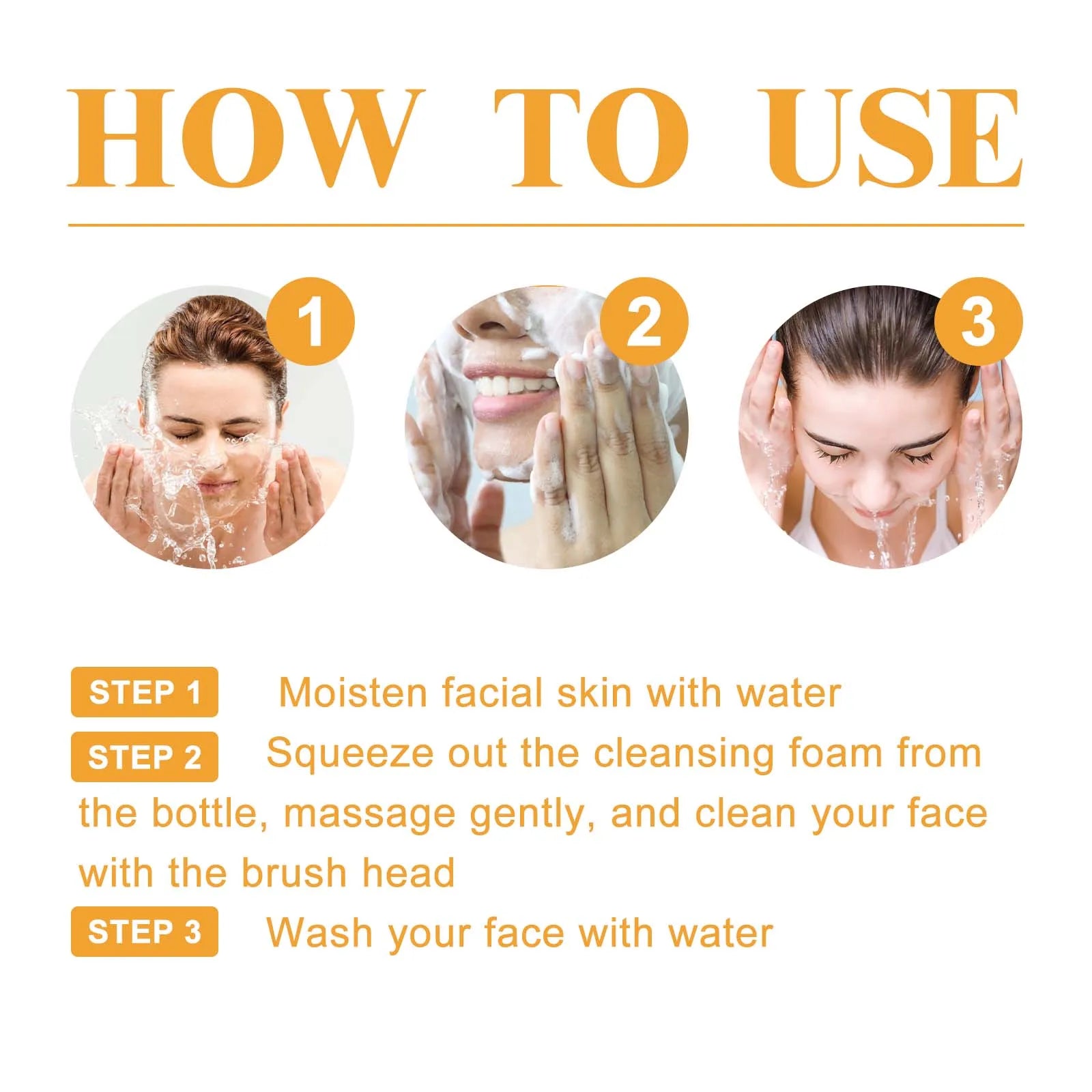 Turmeric&Kojic Acid Cleanser with Rose Hydrosol for Effective Soothing&ydration,Brightens the Complexion&Evens Out Skin Texture.
