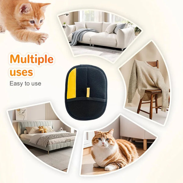 {FIRE SALE 2 FOR 25$}                      Pet Dog Static Bidirectional Grooming Gloves Reusable Washable Dog Grooming Equipment Multi Functional Pet Product Accessories