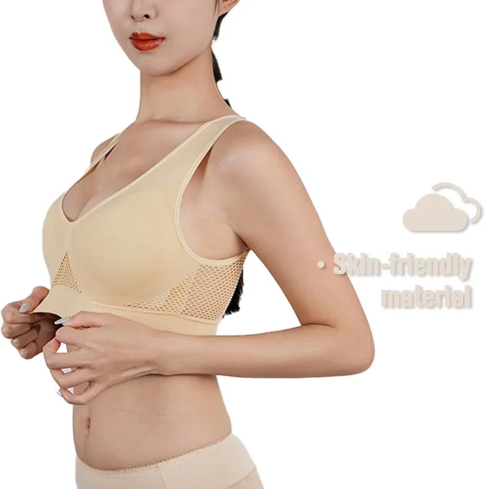 1PC Womens Yoga Vest Beautiful Back Sports Bras Running Fitness Shockproof Upper Soft Support Underwear High-Strength Gym Tank