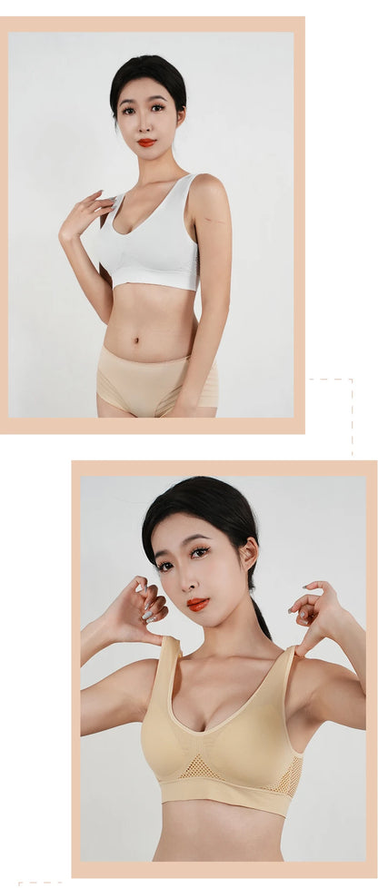 1PC Womens Yoga Vest Beautiful Back Sports Bras Running Fitness Shockproof Upper Soft Support Underwear High-Strength Gym Tank