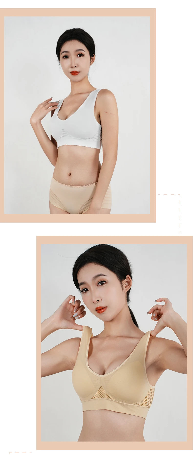 1PC Womens Yoga Vest Beautiful Back Sports Bras Running Fitness Shockproof Upper Soft Support Underwear High-Strength Gym Tank