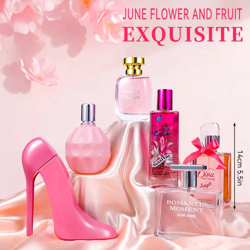 Women's Eau De Parfum - Floral & Fruity Long-Lasting Fragrance, Perfect for Dates | Parties | Gifts (6 Scents, 1.18/3.4fl oz)