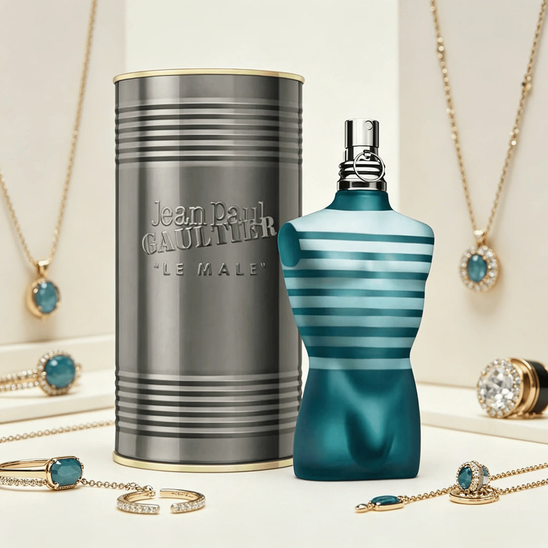 Jean Paul Gaultier Le Male Eau De Toilette Men Perfume Fresh Mint Lavender Vanilla