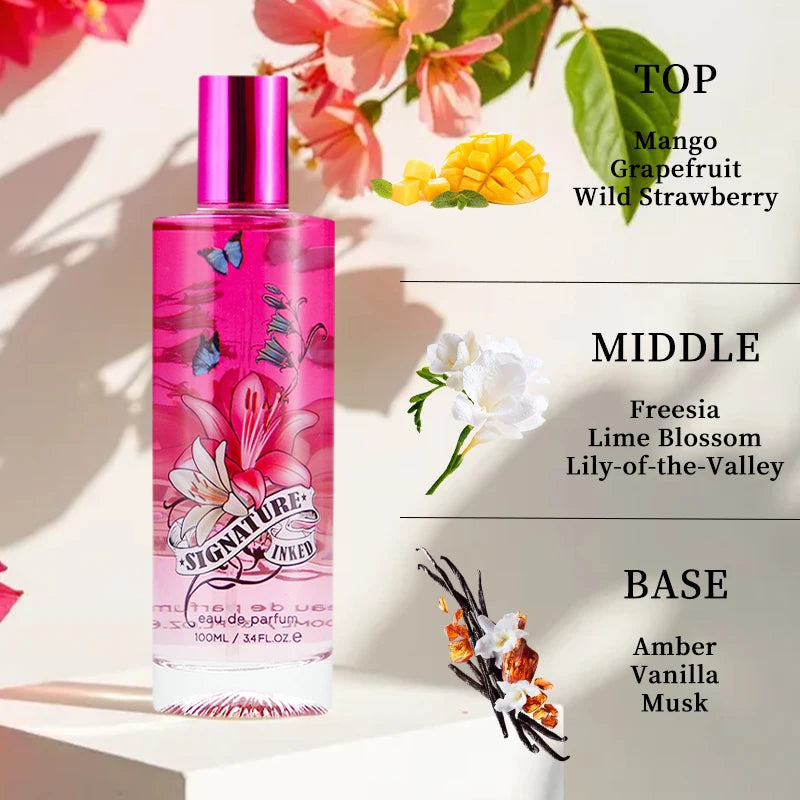 Women's Eau De Parfum - Floral & Fruity Long-Lasting Fragrance, Perfect for Dates | Parties | Gifts (6 Scents, 1.18/3.4fl oz)