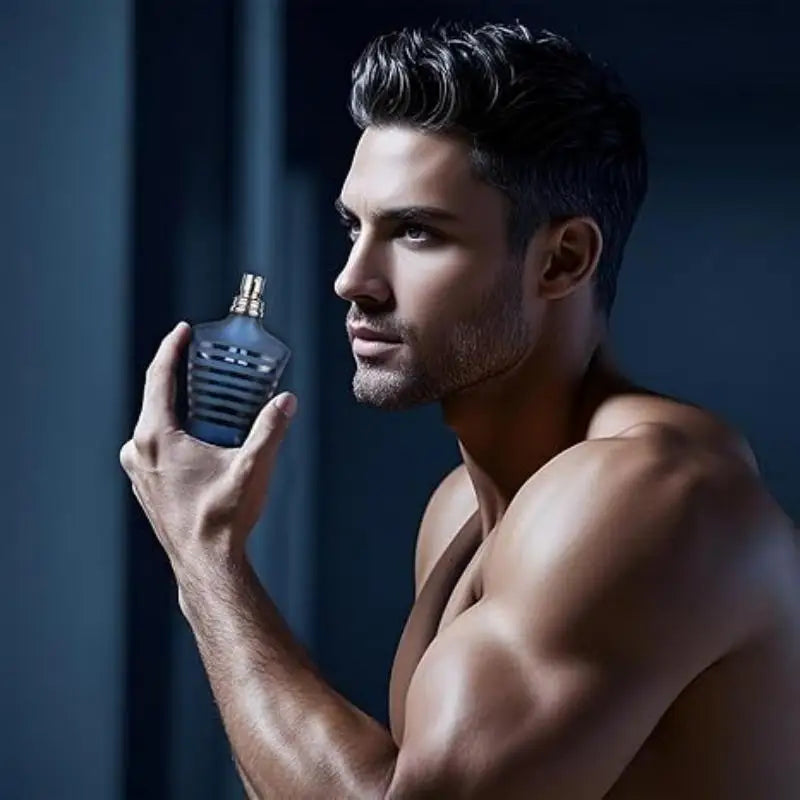 Luxury Men Perfume 100ml Long Lasting Sailor Torso Body Bottle EDP Spray Fresh Mint Lavender Vanilla Cologne for Marine Sport Daily Dating Gift