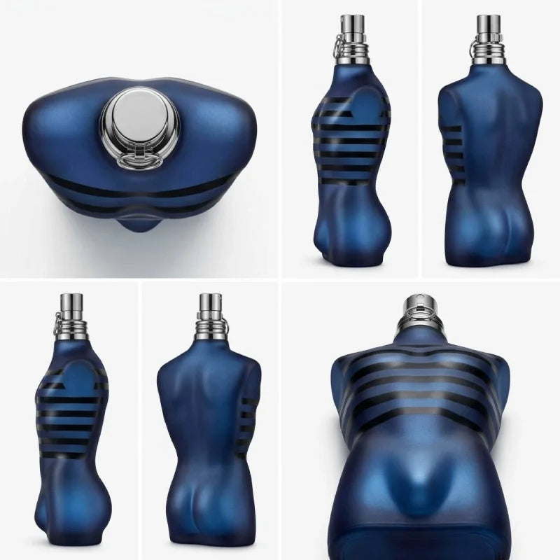 Luxury Men Perfume 100ml Long Lasting Sailor Torso Body Bottle EDP Spray Fresh Mint Lavender Vanilla Cologne for Marine Sport Daily Dating Gift