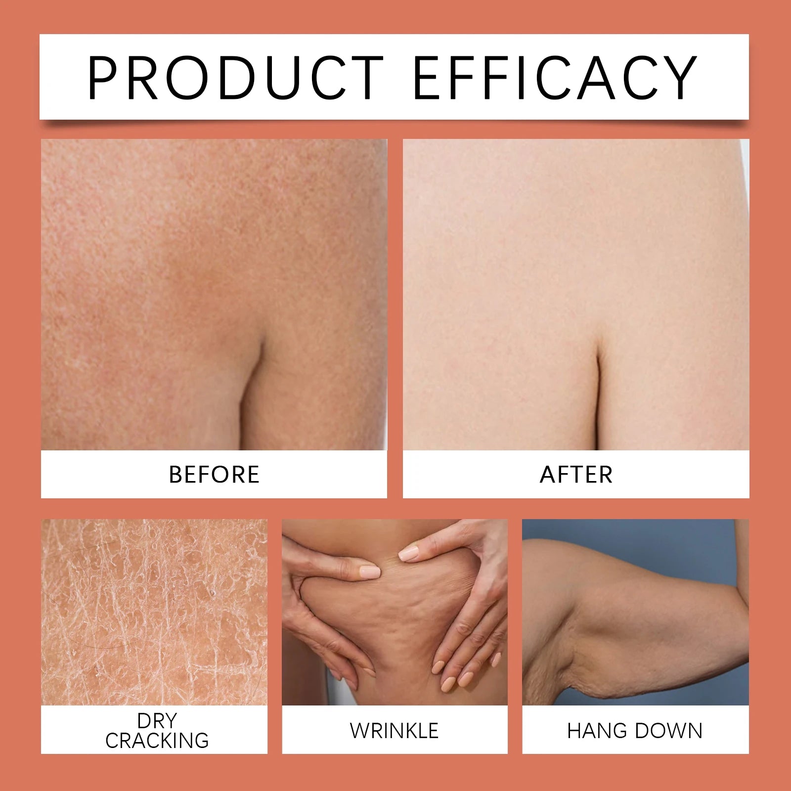 Firming Body Oil for Glowing Skin Improve Dry Moisturizing Anti Cellulite Massage Care Lifting Tighten Lightening Repair Smooth