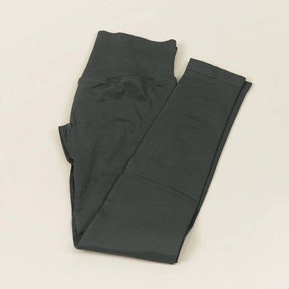 VEQKING Scrunch Butt Women Yoga Pants Seamless Sports Leggings Low Waist Gym Fitness Tights Quick Drying Fall Warm Workout Pants