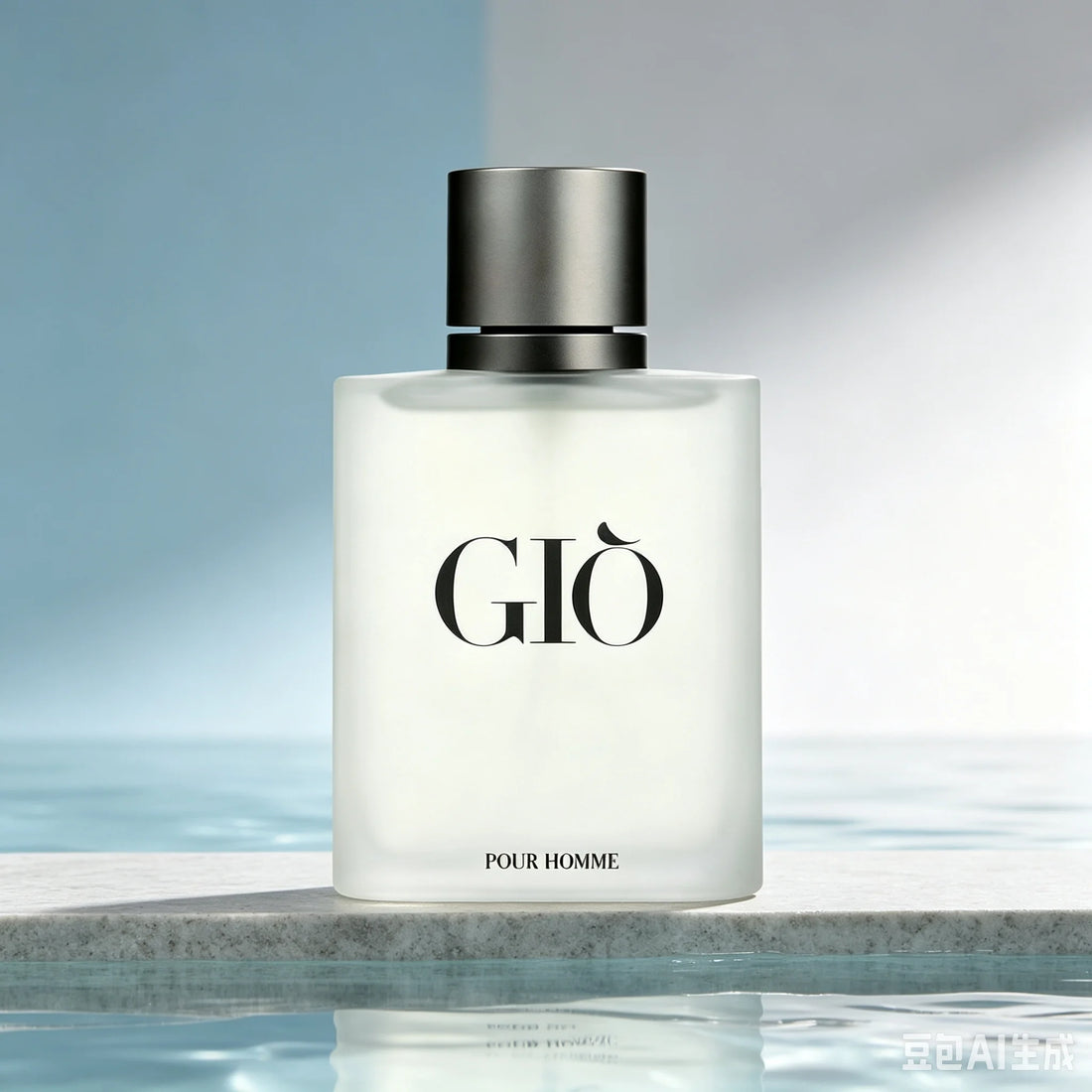 GIO Pour Homme Eau de Toilette 3.4oz 100ml, Iconic Fresh Aquatic Woody Men's Cologne, Sea Salt Bergamot Rosemary Cedarwood White Musk, Long Lasting Daily Office Summer Casual Wear, Timeless Premium Fragrance Gift for Him