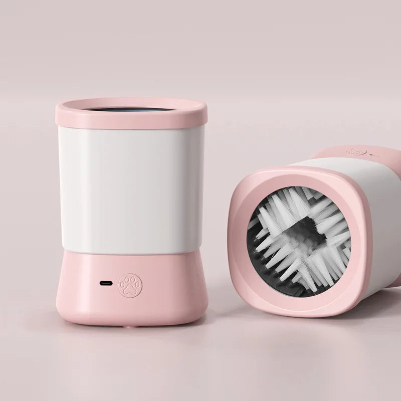 Automatic Pet Foot Washer Removable Electric Plastic Paw Cleaner Soft and Dense Bristles for Cleaning Cat Dog Paw Cleaner [FREEEE SHIPPING ALWAYS]