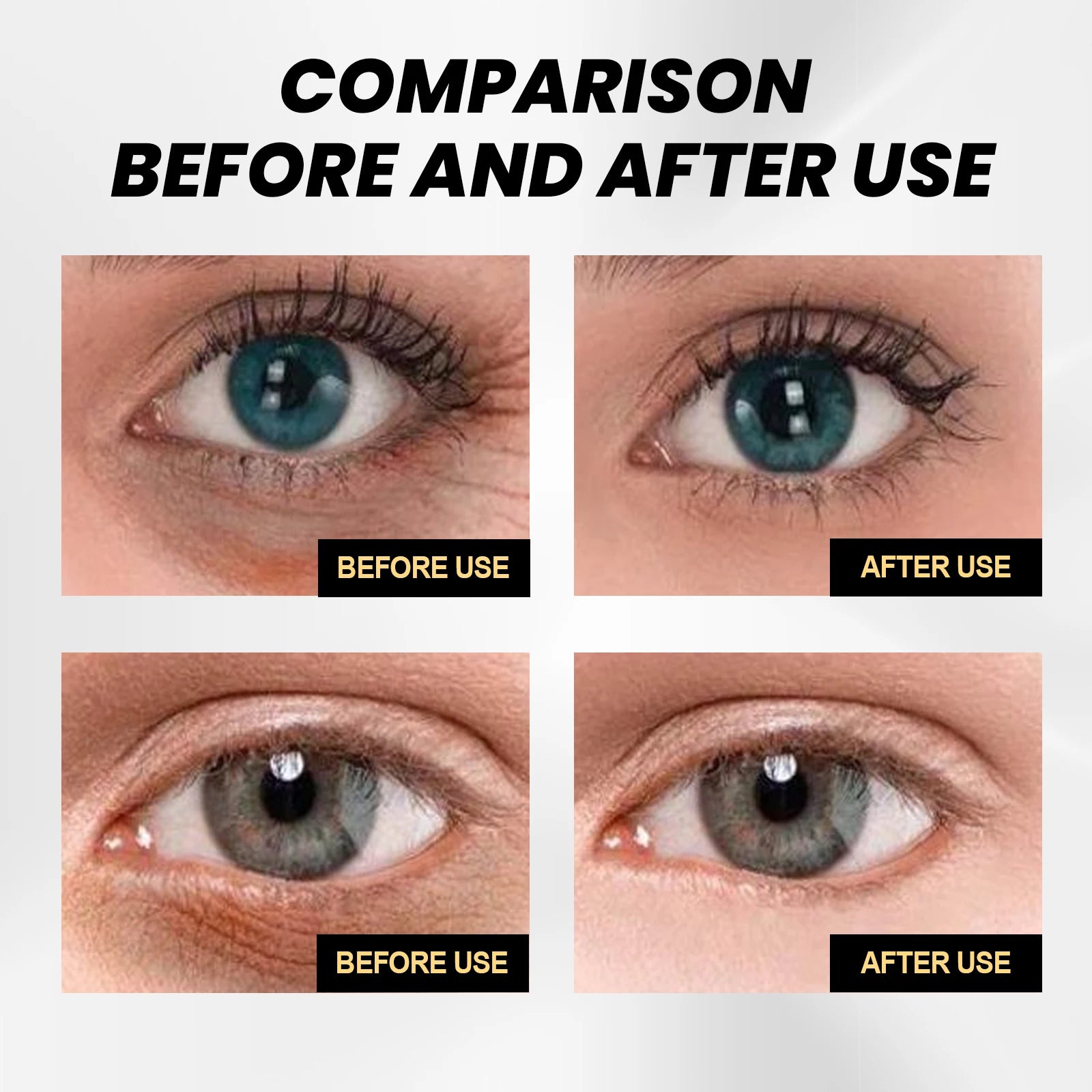 3PCS Instant Wrinkle Eye Cream Tightening, Moisturizing, Removing Dark Circles, Eye Bags, Fading Eye Lines, And Eye Care