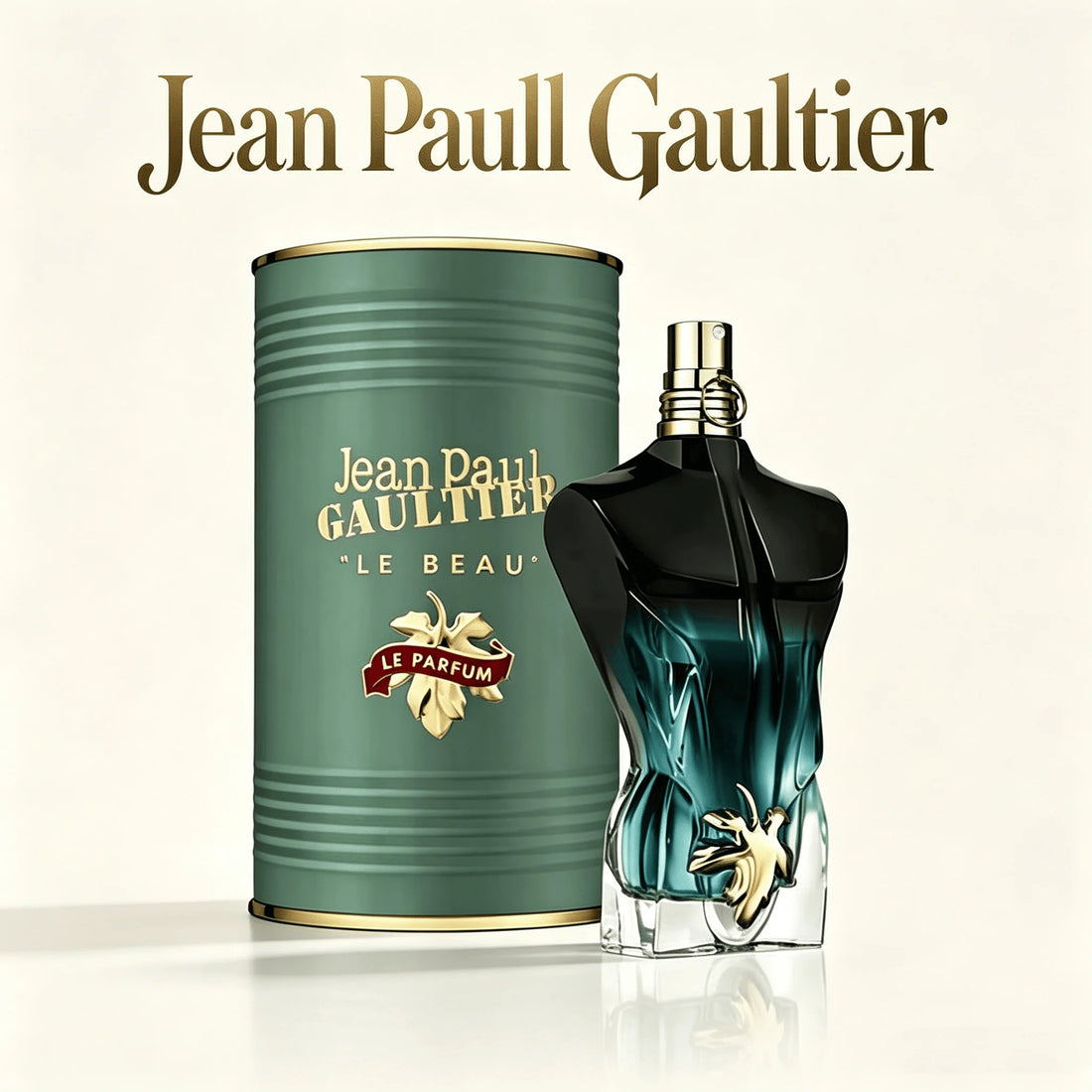 Jean Paul Gaultier Le Male Le Parfum EDP Intense125ML Perfume For Men Deep Warm Vanilla Cardamom Woody Oriental Aroma Long Lasting Unique Matte Black Torso Shaped Bottle With Gold Cap Complete Brown Cylinder Box Dating Club A