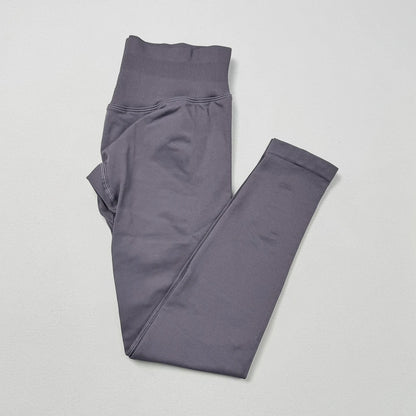 VEQKING Scrunch Butt Women Yoga Pants Seamless Sports Leggings Low Waist Gym Fitness Tights Quick Drying Fall Warm Workout Pants