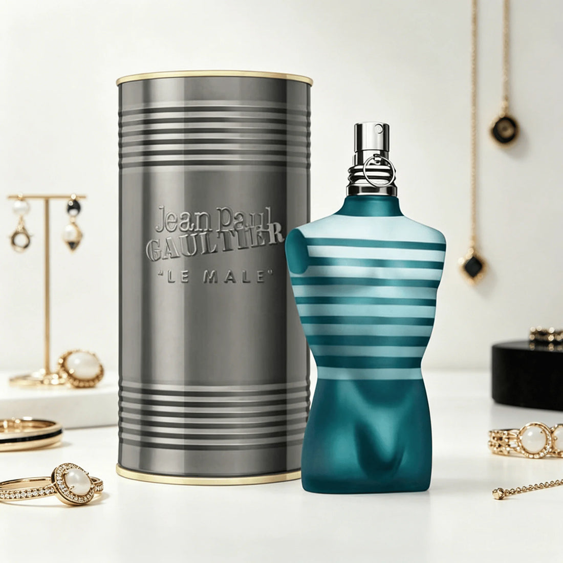 Jean Paul Gaultier Le Male Eau De Toilette Men Perfume Fresh Mint Lavender Vanilla