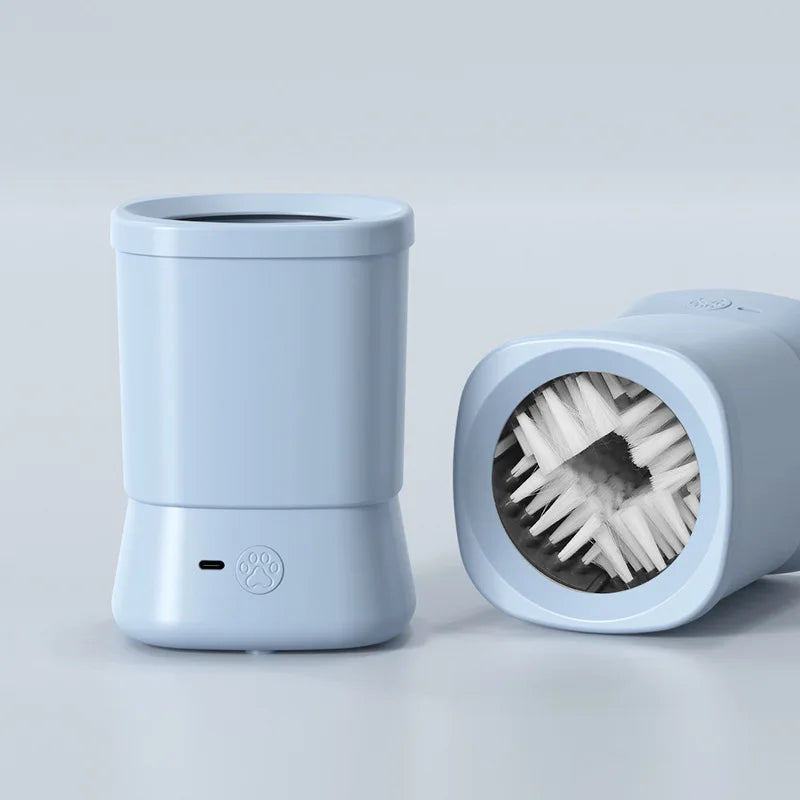 Automatic Pet Foot Washer Removable Electric Plastic Paw Cleaner Soft and Dense Bristles for Cleaning Cat Dog Paw Cleaner [FREEEE SHIPPING ALWAYS]