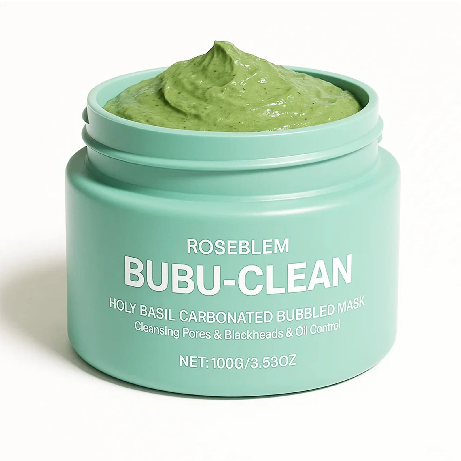 Basil Carbonated Bubble Mask 100g Deep cleansing, Cleans Pores, Removes Blackheads, Controls Oil Suitable For All Skin Types