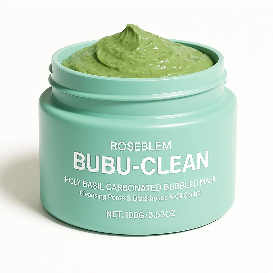 Basil Carbonated Bubble Mask 100g Deep cleansing, Cleans Pores, Removes Blackheads, Controls Oil Suitable For All Skin Types