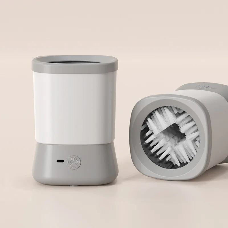 Automatic Pet Foot Washer Removable Electric Plastic Paw Cleaner Soft and Dense Bristles for Cleaning Cat Dog Paw Cleaner [FREEEE SHIPPING ALWAYS]