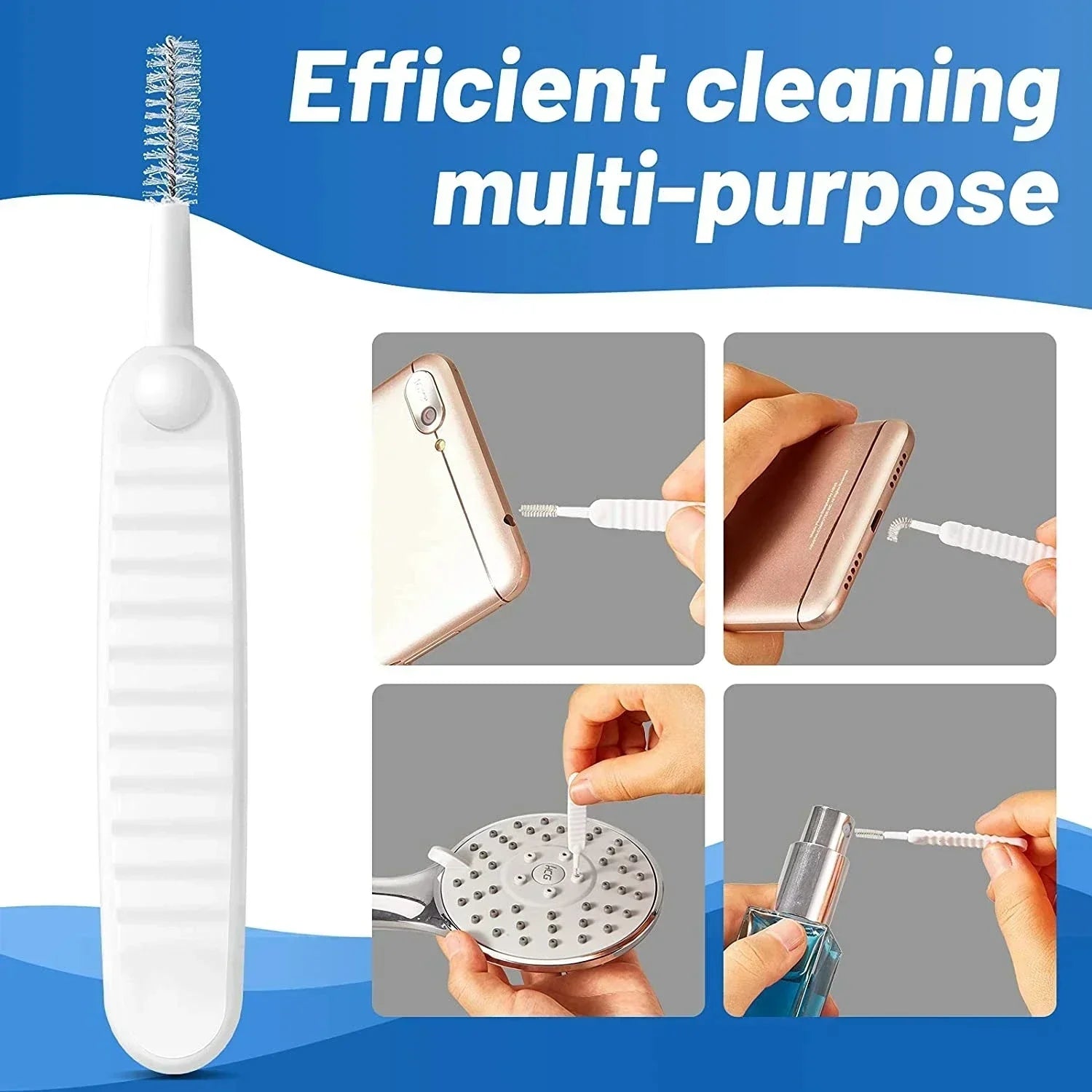 Mobile Phone Speaker Charging Port Cleaning Set Dust Plug for iPhone 16 15 14 Earphones Clean Kit Brush for Samsung