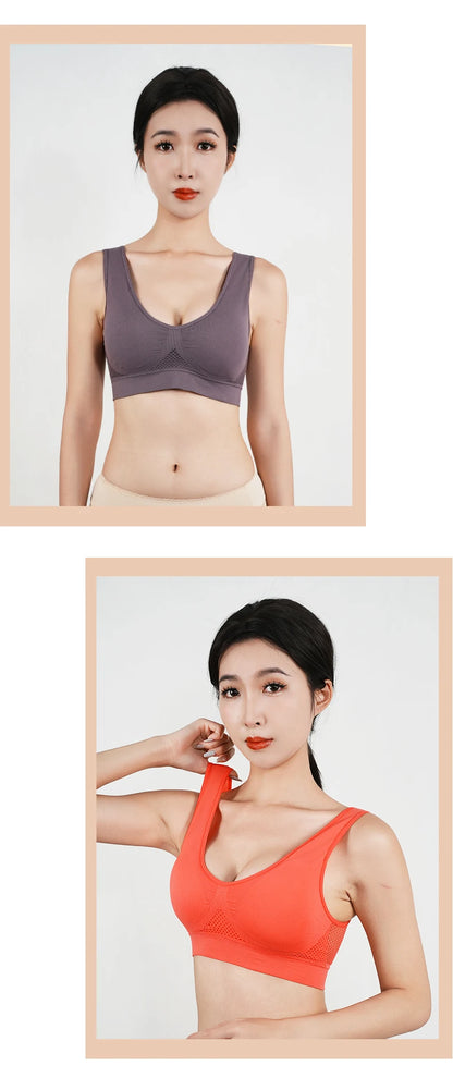 1PC Womens Yoga Vest Beautiful Back Sports Bras Running Fitness Shockproof Upper Soft Support Underwear High-Strength Gym Tank