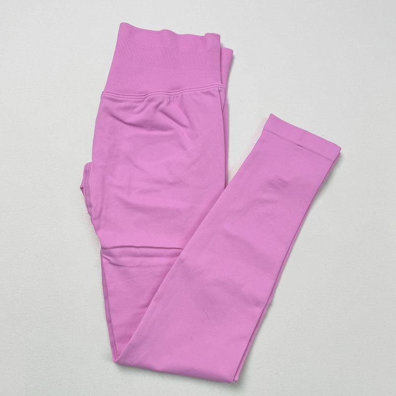 VEQKING Scrunch Butt Women Yoga Pants Seamless Sports Leggings Low Waist Gym Fitness Tights Quick Drying Fall Warm Workout Pants