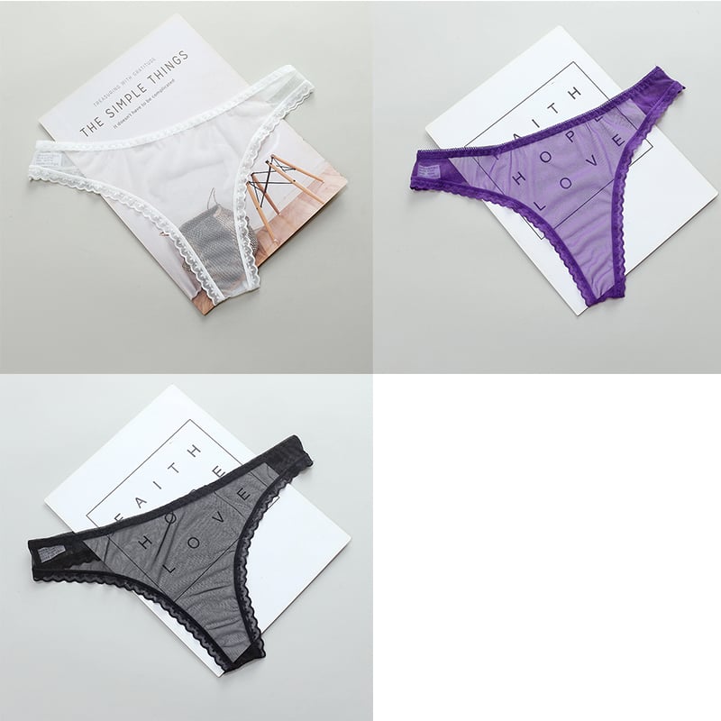 Transparent T-Line Panties for Women